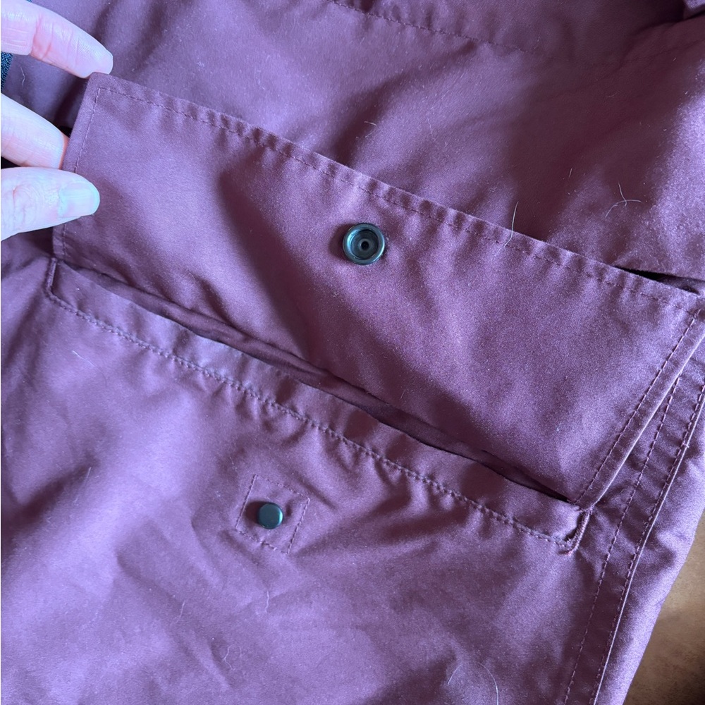 Everlane Burgundy Lightweight Jacket - Picture 6 of 13
